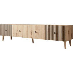 Meubella - TV-Meubel Bali - Eiken - 180 cm