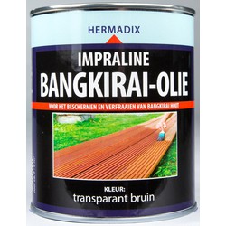 2 stuks - Impraline Bangkirai Öl 750 ml - Hermadix