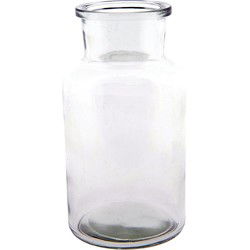 Clayre & Eef Vaas  Ø 6x13 cm Glas Glazen Vaas
