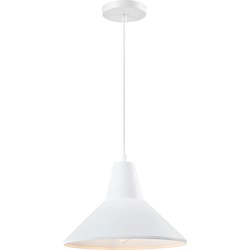 QUVIO Hanglamp rond wit - QUV5149L-WHITE