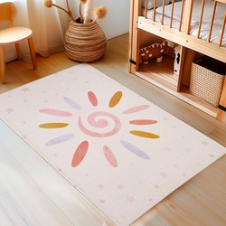 Tapijtenloods Play Kids - Vloerkleed Kinderkamer -  Sparkling - Laagpolig Speelkleed -  Multi- 100x150 CM