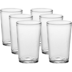 18x Drinkglazen/waterglazen transparant Chope 200 ml - Drinkglazen