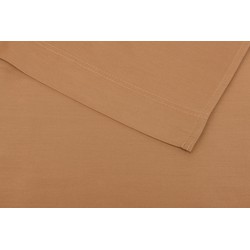 Zo!Home Laken Satinado sheet Cognac Brown 270 x 290 cm