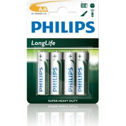 Philips Philips 12*4 penlite batterijen R6-AA Philips