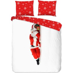 Pure Dekbedovertrek Santa-1-persoons (140 x 200/220 cm)