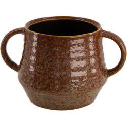 Planter ceramic 18 x 12.5 x 10.5 cm