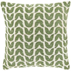 Unique Living - Sierkussen Gozi Tea Green -45x45cm