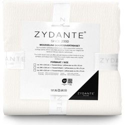 Mousseline Dekbedovertrekset Micro - Off White - 140x220 + 1*60x70 cm