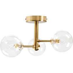 MARICAO - Plafondlamp - Brons - Metaal/Glas