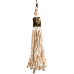 The Boho Chic Keychain - Natural