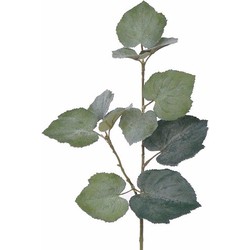 8x Groene Linde Tilia Grape kunsttak 50 cm - Kunstbloemen