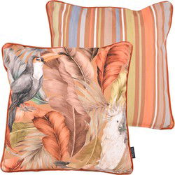 Sierkussen Velvet Noura Roest | 45 x 45 cm | Velvet/Polyester