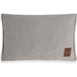 Knit Factory Uni Kussen - Iced Clay - 60x40 cm