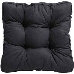 Florance kussen 47 x 47 Basic zwart (4 stuks)