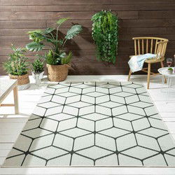 Capri Indoor En Outdoor Crème vloerkleed - - 200 X 280 CM