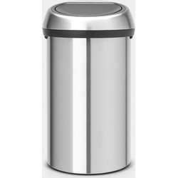 Touch Bin afvalemmer, 60 liter - Matt Steel