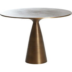 Bijzettafel Bahia - Brons - Ø50cm