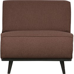 BePureHome Statement 1-Zits Element - Bouclé - Coffee - 77x79x93