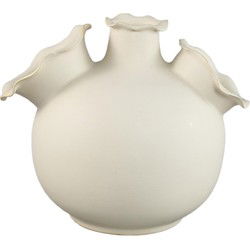 PTMD Vaas Umme - 33x26x28 cm - Keramiek - Creme