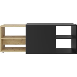 Modulaire TV-meubel 4 planken Slide - L133,5 x H49,2 cm