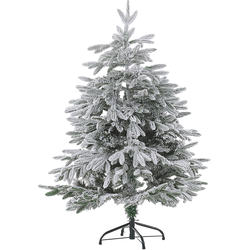 BASSIE - Kerstboom - Wit - 120 cm - PVC