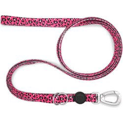 MORSO HONDENRIEM VERSTELBAAR GERECYCLED BUBBLE LEO ROZE 75-230X1,5 CM 4-20 KG