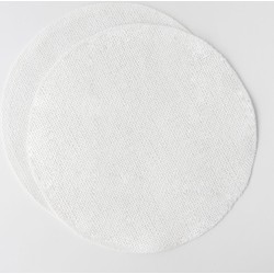 Placemat Paper Round White - Set of 2
