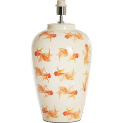 Light & Living - Lampvoet FISH - Ø28x52cm - Wit