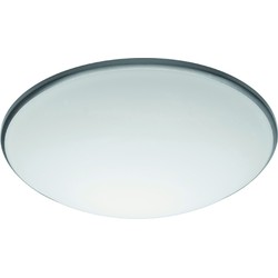 Highlight - Art - Plafondlamp - E27 - 30 x 30  x 10cm - Nikkel