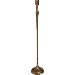 PTMD Kennet Ronde Kandelaar - H70 x Ø13 cm - Gegoten aluminium - Goud