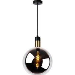 Alana medium gerookte hanglamp diameter 28 cm 1xE27