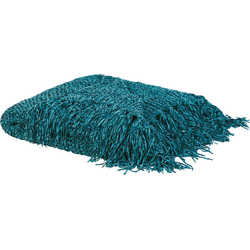 HAMAT - Plaid - Smaragdgroen - 150 x 200 cm - Polyester