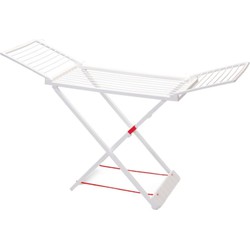 PlasticForte Wasrek - 20 m - wit - droogrek - 55 x 180 x 108 cm - Droogrekken