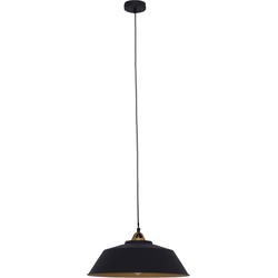 Mexlite hanglamp Nové - zwart -  - 1318ZW