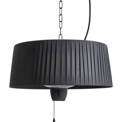 Beliani ASCEA - Terrasverwarmer-Zwart-Aluminium