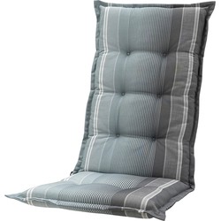 Madison - Hoge rug - Stef grey - 123x50 - Grijs
