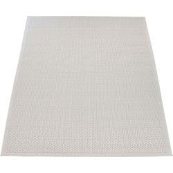 Binnen & Buitenkleed Timiso - Effen Uni - Creme / Ivoor - 80x200 cm