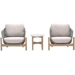 Garden Impressions Aberdeen lounge set 3-delig -grey sand