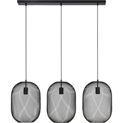 D - Light & Living - Hanglamp REILLEY - 101x29x120cm - Zwart