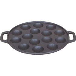 Poffertjes koekenpan / pan voor 15 poffertjes 25 cm - Koekenpannen