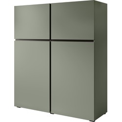 Meubella Dressoir Cainan - Groen - 119 cm - Hoog