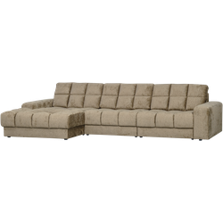 WOOOD Second Date Chaise Longue Links - Structure Velvet - Wheatfield