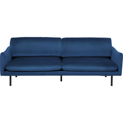 VINTERBRO - Driezitsbank - Blauw  - Fluweel