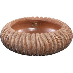 PTMD Bloempot Revil - 35x35x12 cm - Cement - Koper