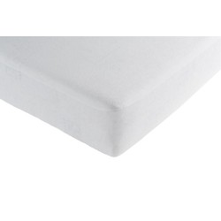 CC Fitted Sh Molton-Stretch 80/90x200+25cm,White