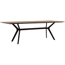 DTP Home Dining table Metropole rectangular,78x225x95 cm, recycled teakwood