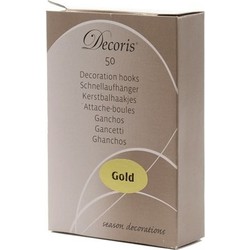 Kerstbalhaakjes goud 400x stuks - Kerstbalhaakjes