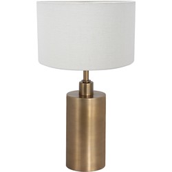 Steinhauer tafellamp Brass - brons - metaal - 30 cm - E27 fitting - 7311BR