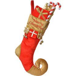 Clayre & Eef Kerstsok Rood Synthetisch