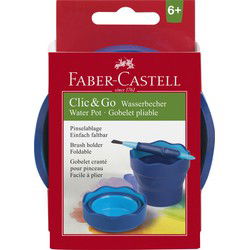 Faber Castell FC-181510 Watercup Clic&Go Blauw
